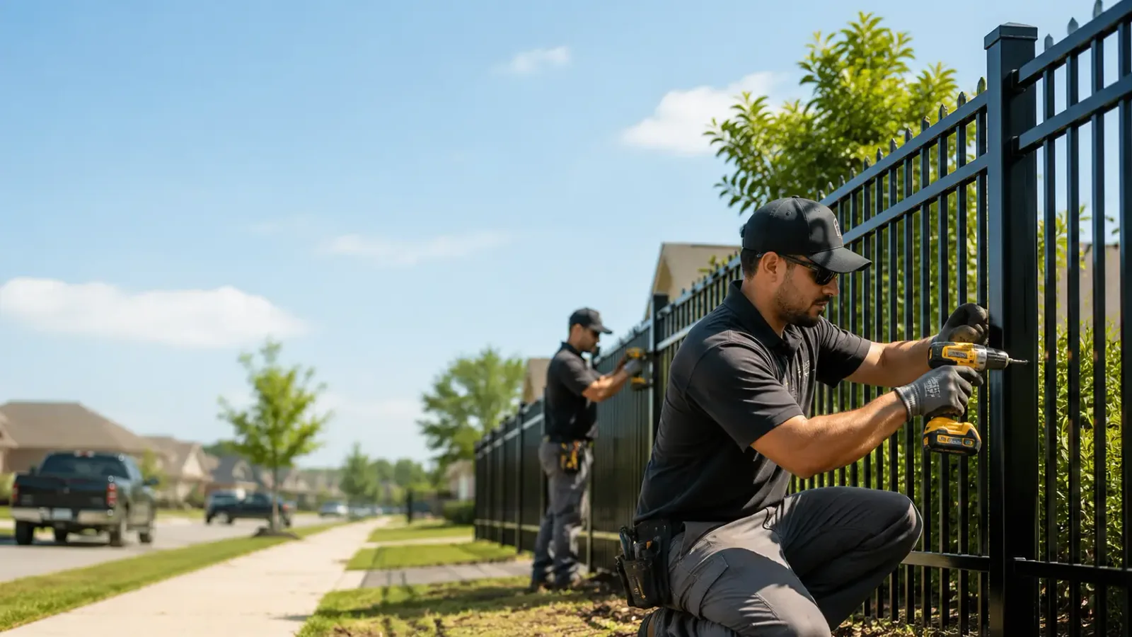 Metal Fence Installation in Lavonia, GA